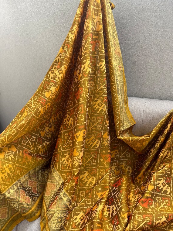 Rajkot Patola Pure Silk Saree||  Ikkat Patola Pure Silk Saree|| Pure Silk Saree