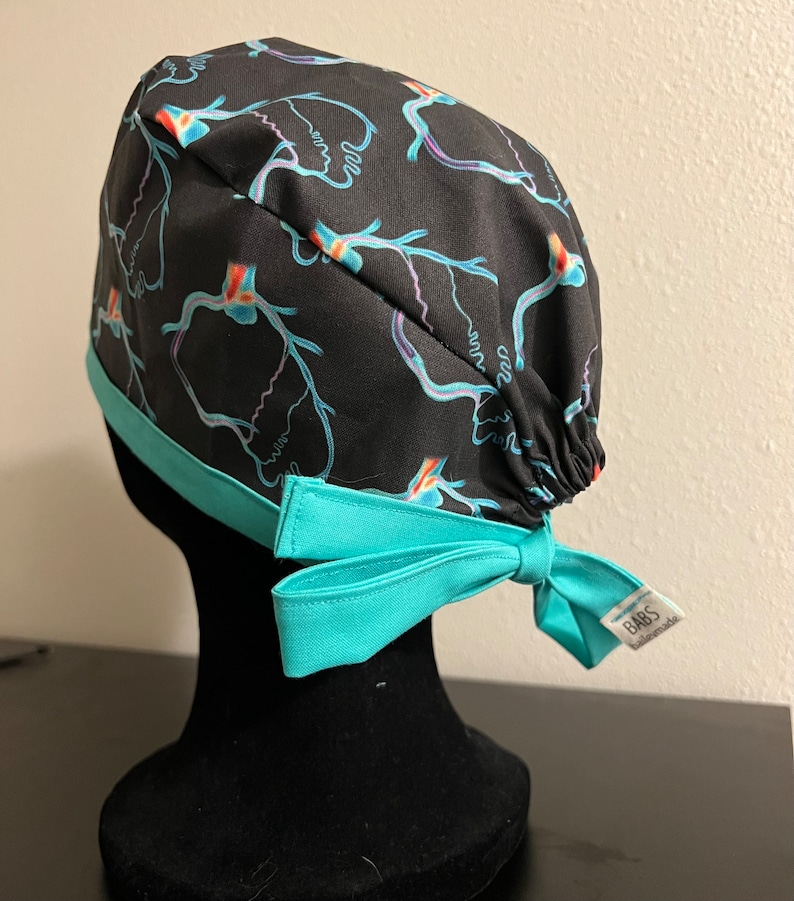 CTO Surgical Scrub Cap, Chronic Total Occlusion Pixie Scrub Cap