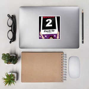 Knucks Up Ring Girl - MMA Bubble-vrije sticker