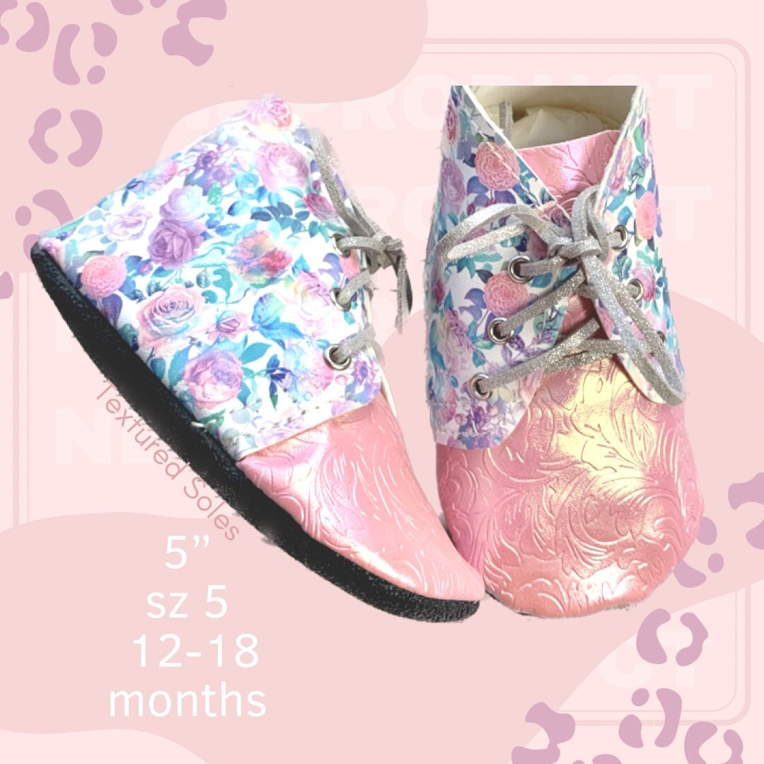 1 Pair Of Girls Shoes Bowknot Soft Sole Toddler Shoes For 3-12