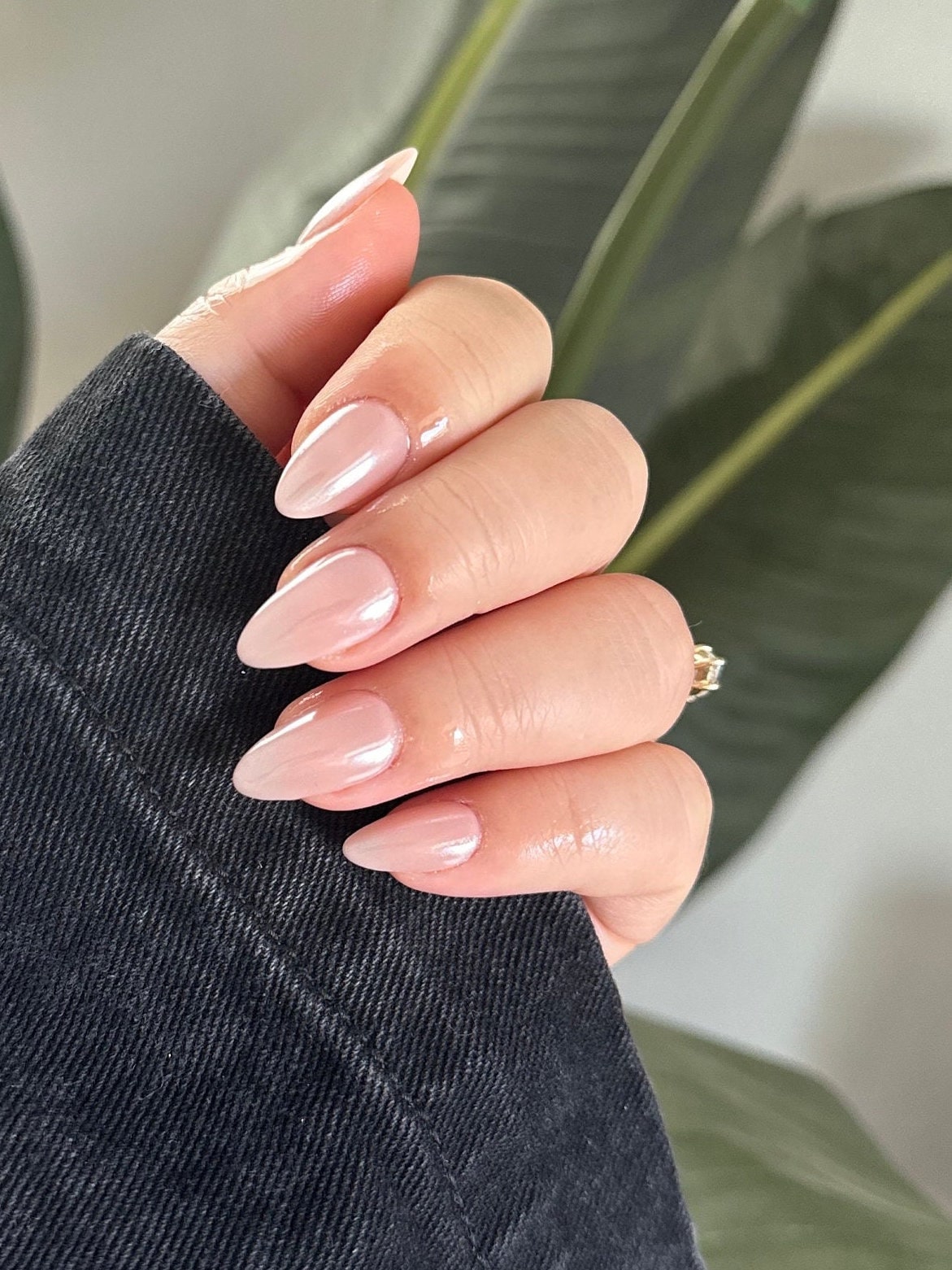 Neutral Glass Nails | Glass Nude Neutral Nails | Glazed Nude Press