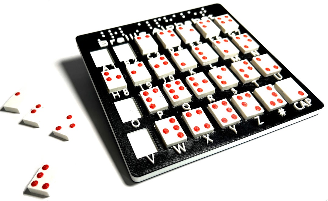Portable Braille Alphabet and Number Board Etsy