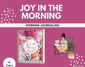 Morning Journal Printable | Daily Routine Tracker (PDF Download)