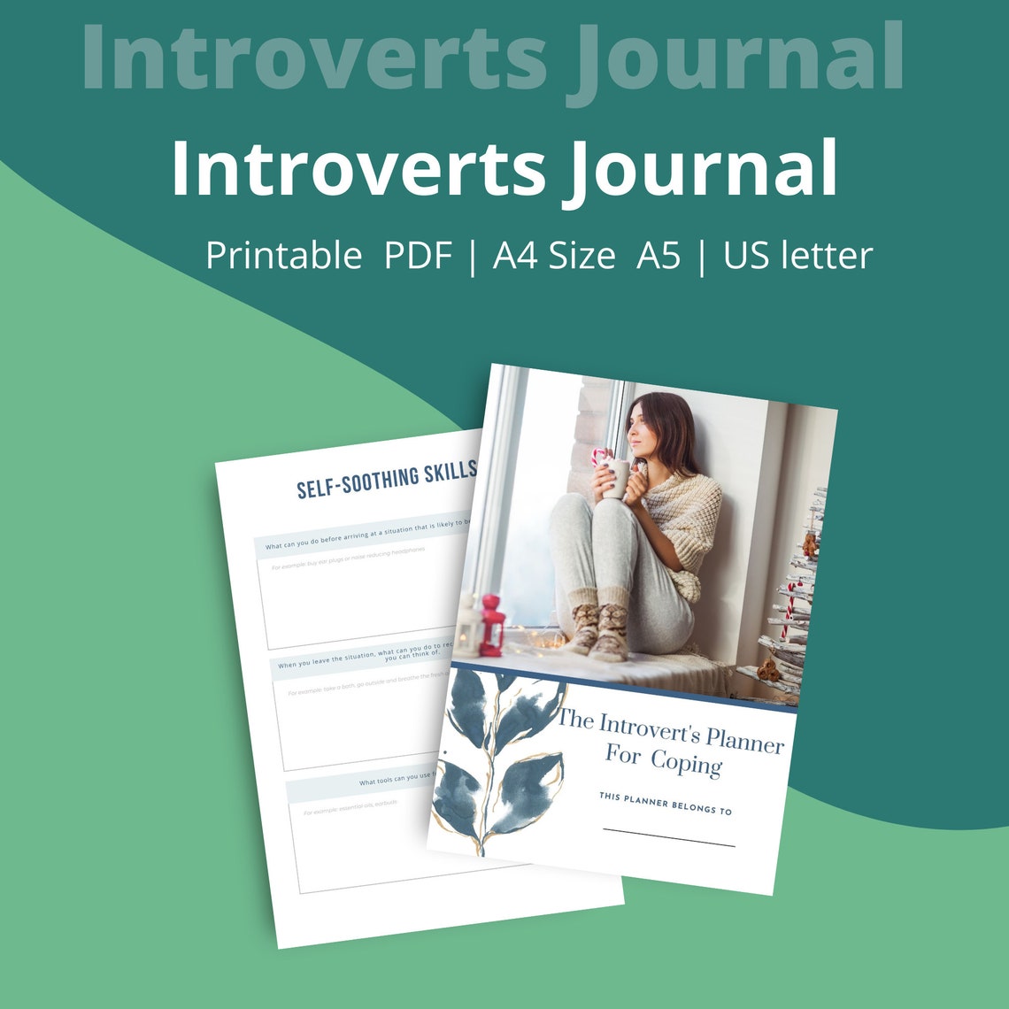 The Introverts Coping Planner | Introvert Journal | Gift for Introverts ...