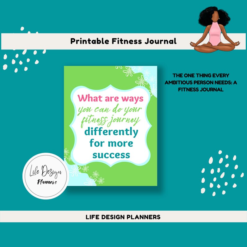 Fitness Planner Printable Weekly Fitness Planner Daily Etsy