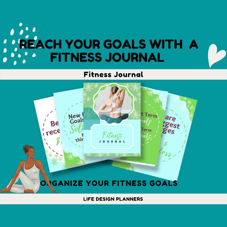 Fitness Planner Printable Weekly Fitness Planner Daily Etsy