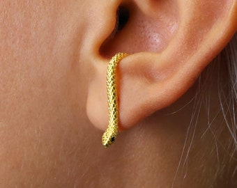Snake Suspender Earrings - Serpent Earrings - Snake Earrings - Edgy Earrings - Animal Earrings - Snake Studs - Grunge Jewelry - Gift For Her