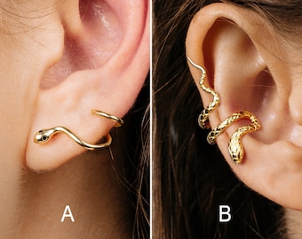 Creative winding snake earrings Couple earrings left ear Right ear Snake earrings Stud Earrings Creative winding snake earrings Couple earrings left ear Right ear Snake earrings Stud Earrings