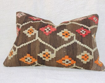16x24 Handmade pillow fall, decorative pillow cover, 16x24 pillowcase, lumbar pillow, 40x60cm pillow cover, retro pillow, traditional pillow