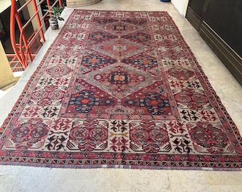 Special High Quality Soumak 8x14.1 Ft (244x430 cm), Purple Tones Caucasian Soumak, Elegant Handcraft Decoration