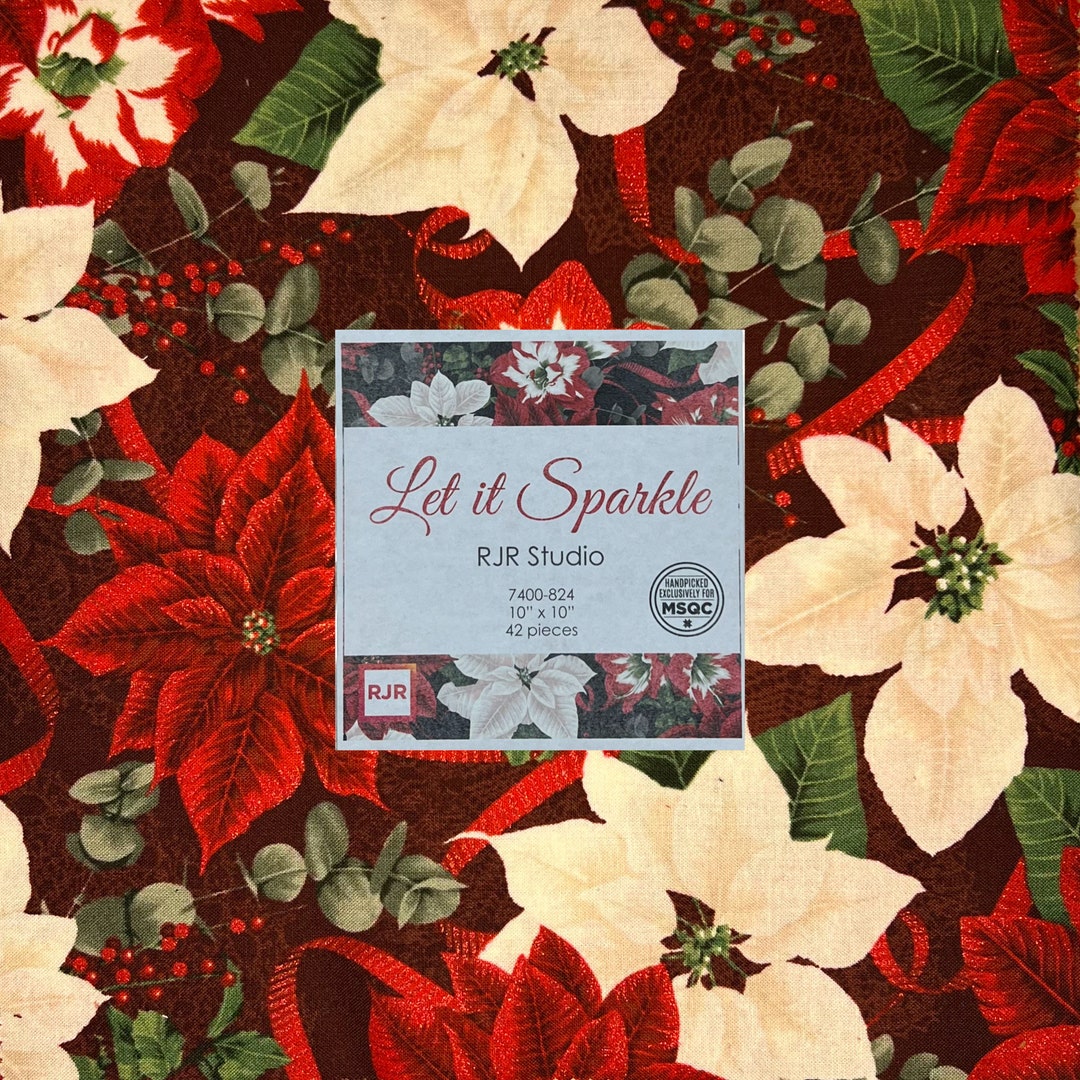 Layer Cake let It Sparkle From RJR Studio OOP HTF Rare - Etsy