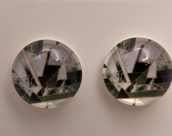 Abstract Geometric Design Earrings