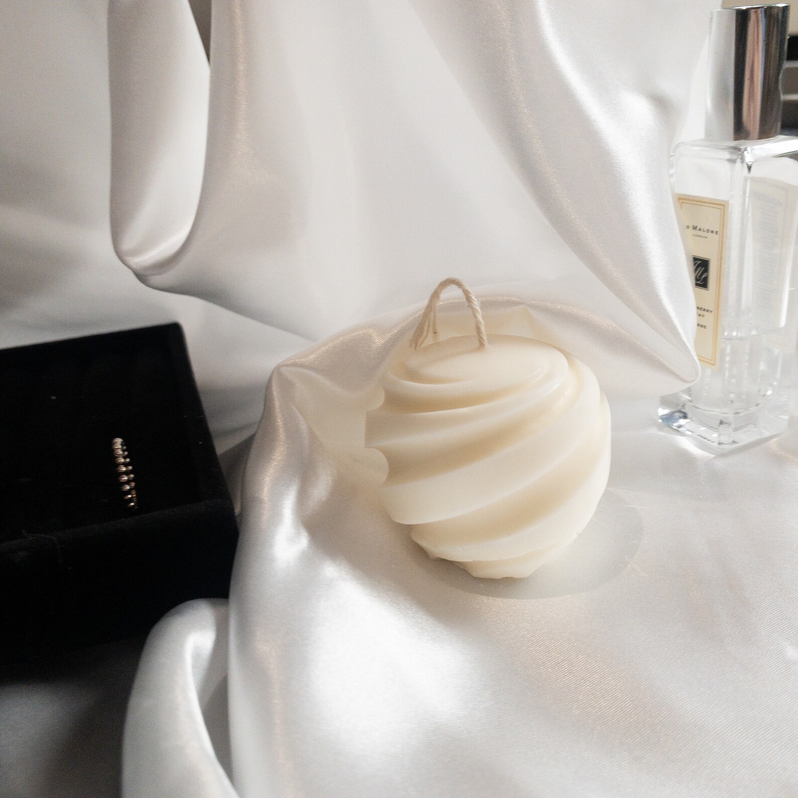 Spiral Sphere Candle Etsy