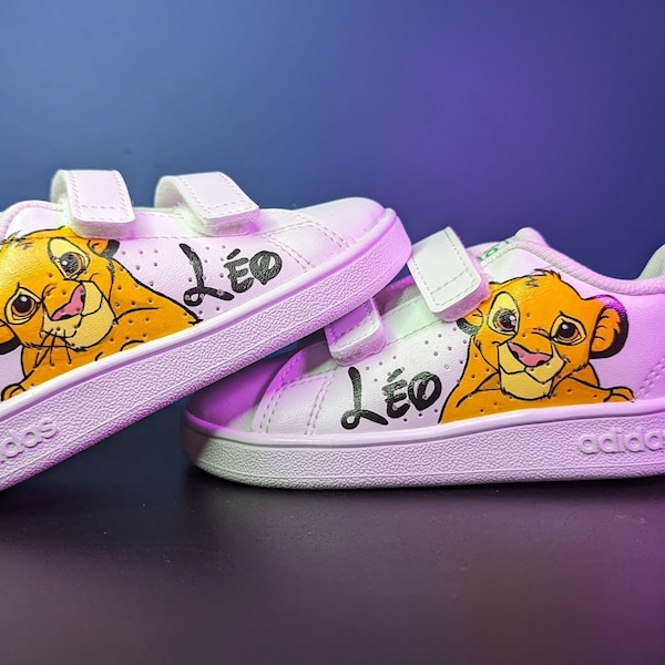 Chaussures personnalisées Lion