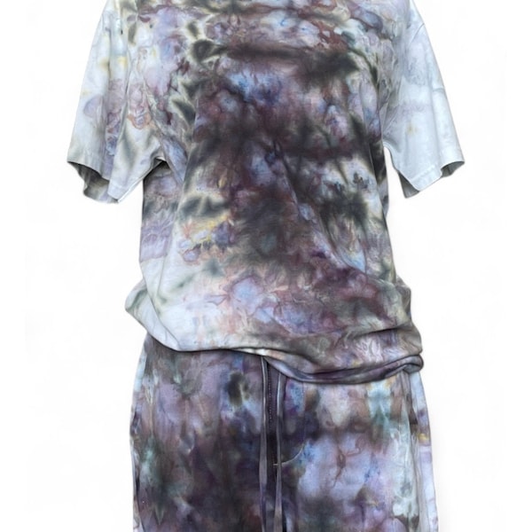 The Ink Tie Dye Shirt, The Ink Tie Dye Sweat Shorts, Tie Dye T-Shirt, Tie Dye Shorts