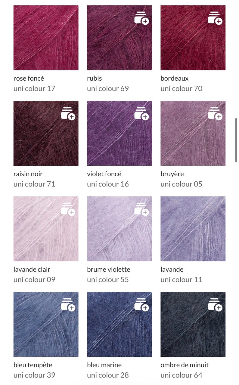 Châle écharpe triangel femme tricoté main en laine de mohair et soie maille aérée rouge coquelicot personnalisable bild 13