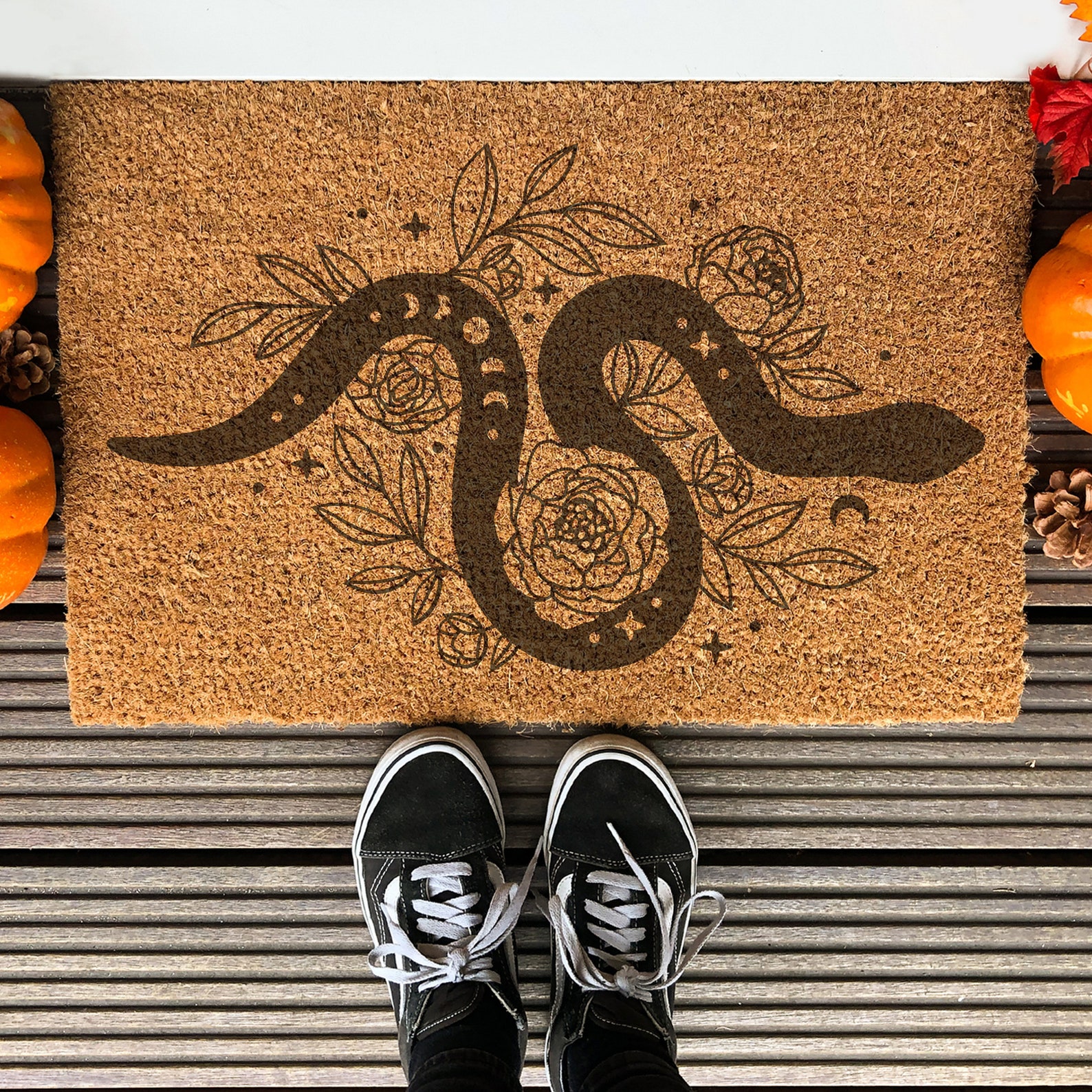 Snakeskin Reptile Door Mat