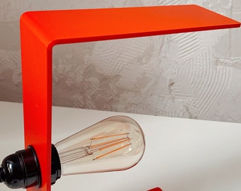 LED lamp, minimalist table lamp, modern table lamp in different colors, stylish bedside lamp