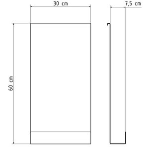 Stylisches Alu-Duschregal zum Einhängen an der Duschscheibe, einhängbare Duschablage ohne zu Bohren, minimalistisches Duschregal ohne Bohren zdjęcie 10