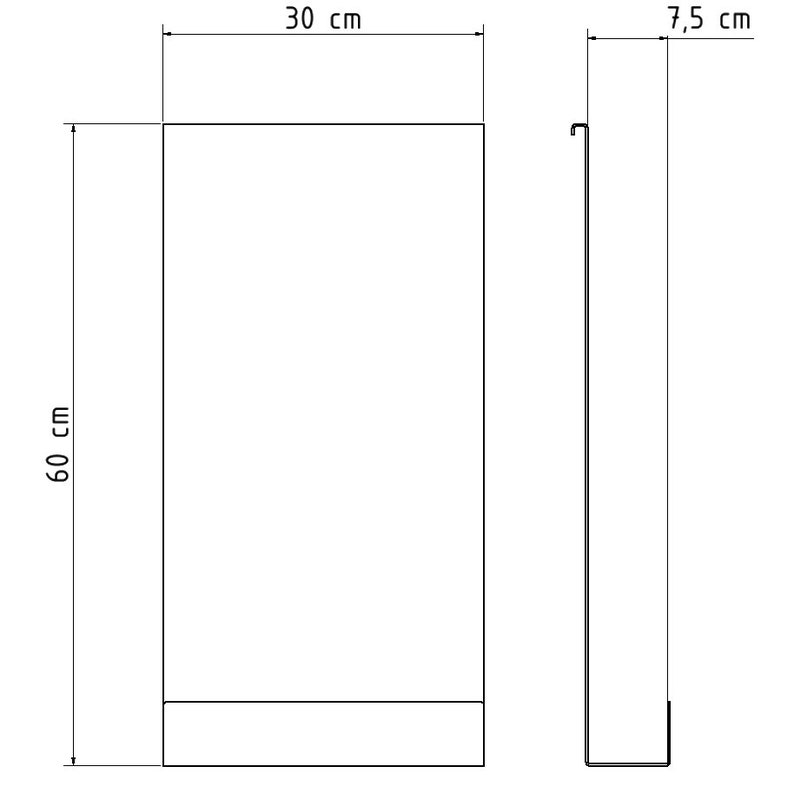 Stylisches Alu-Duschregal zum Einhängen an der Duschscheibe, einhängbare Duschablage ohne zu Bohren, minimalistisches Duschregal ohne Bohren zdjęcie 10