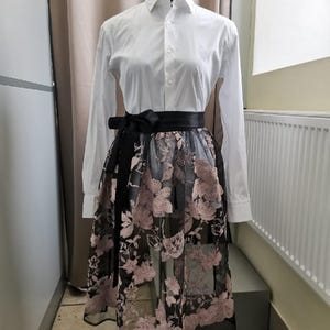 Dirndl apron made of lace (approx. 60 cm)