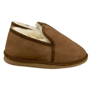 Sheepskin slippers Chocolate image 3