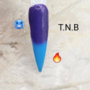 Purple Magic- Thermal Dip Powder, Color Changing Dip Powder, Acrylic Nail Powder, Summer Dip Powder, Thermal Dipping Powder, Dip Powder