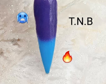 Purple Magic| Thermal Dip Powder| Violet to Blue Color Change| Acrylic Dip Powder| Dip Powder For Nail| Trend Nail Bar