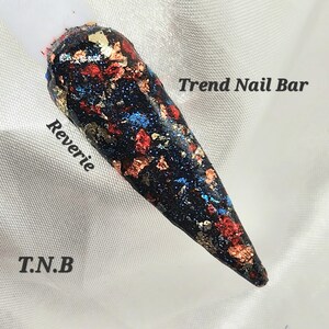 Reverie- Foil Dip and Acrylic Nail Powder-Glitter Dip Powder-Dip Powder For Nails-Nail Dip Powder