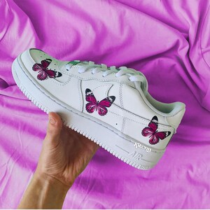 purple butterfly af1