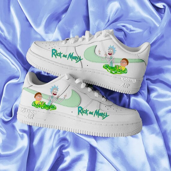 rick and morty air force 1