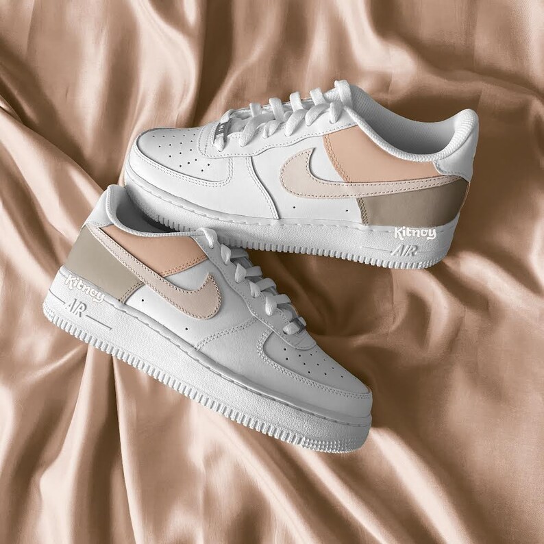 brown painted airforces