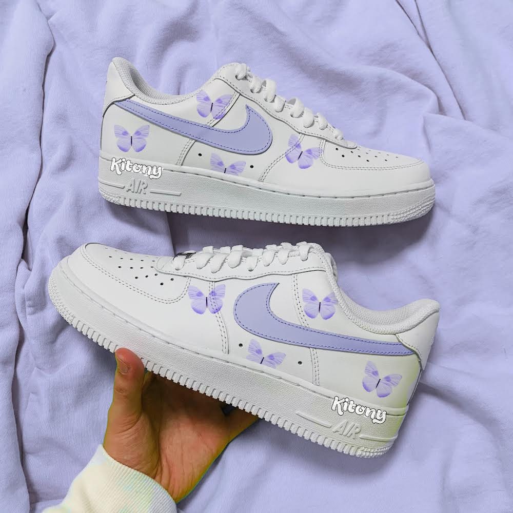 purple butterfly air forces
