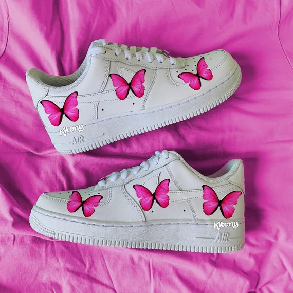 pink air force 1 custom