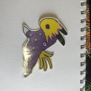 Niet-binaire zeeslakkenstickers