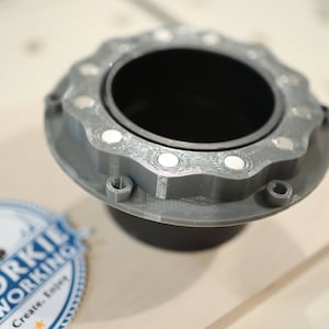 Bolt-on Magnetic Dust Collector 4&quot; Port W/ Coupler
