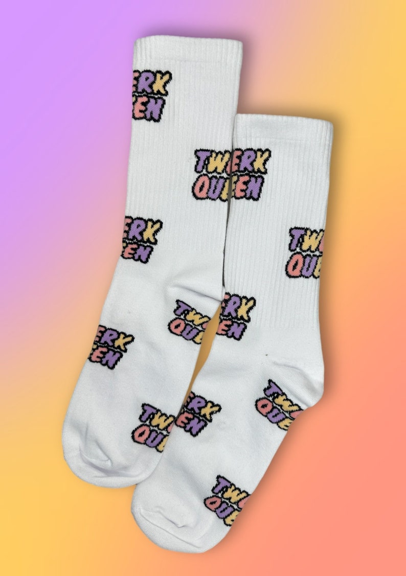 Tennissocken: Twerk Queen Bild 1