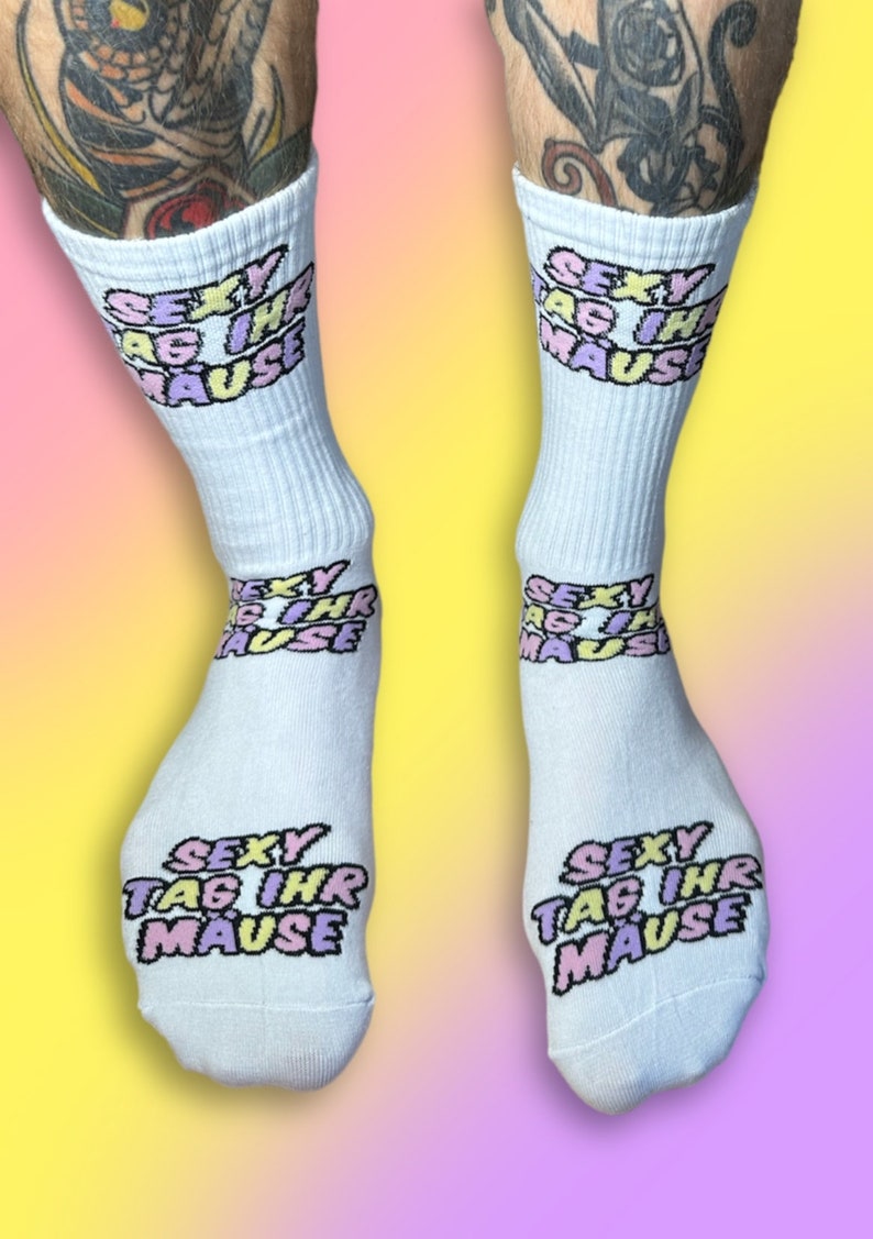 Chaussettes de tennis : Sexy day you mouses image 2