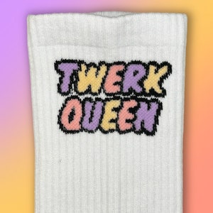 Tennissocken: Twerk Queen Bild 3