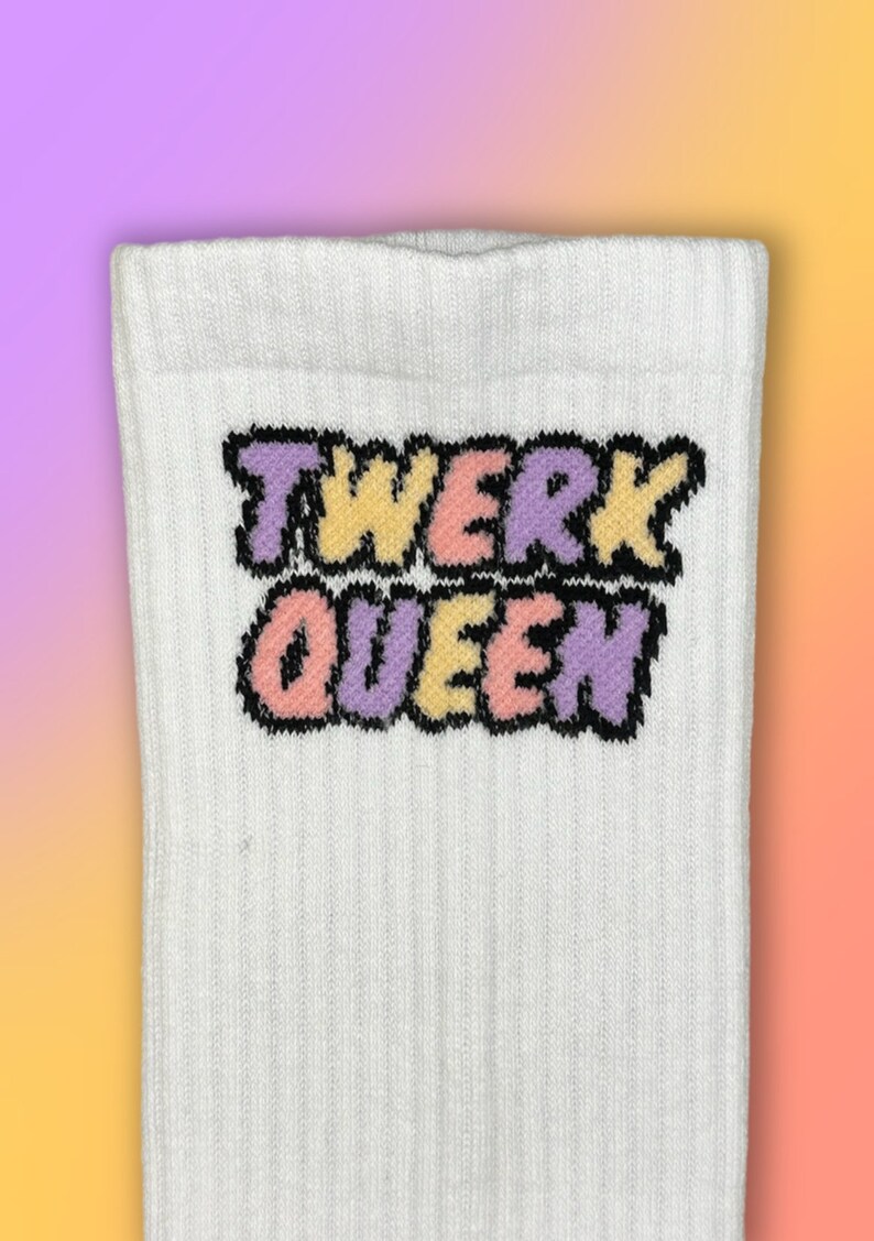 Tennissocken: Twerk Queen Bild 3