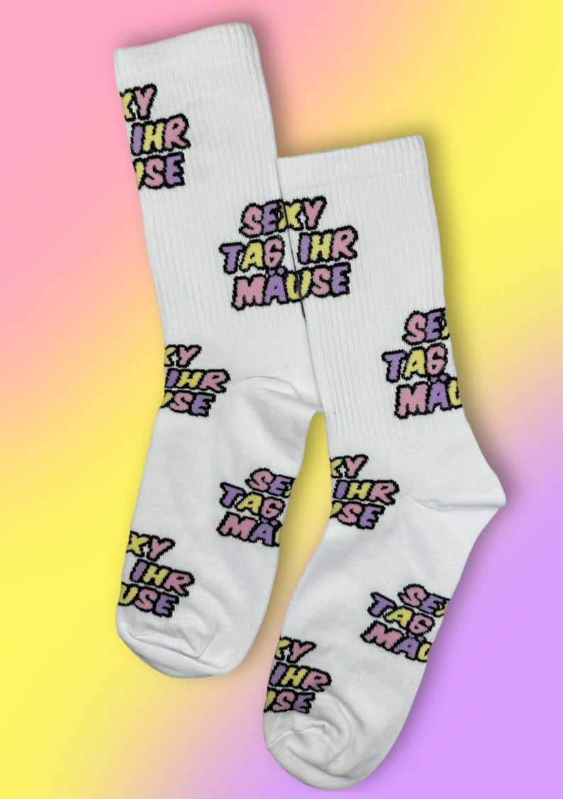 Chaussettes de tennis : Sexy day you mouses image 1