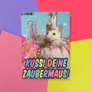 Magnet „Kussi deine Zaubermausi“