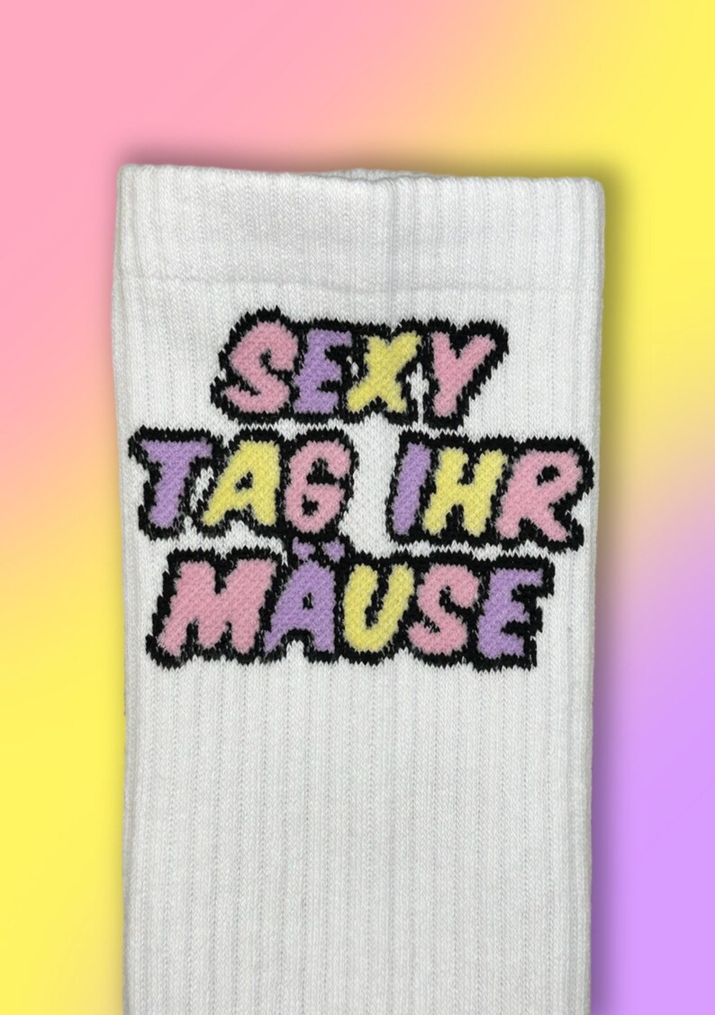 Chaussettes de tennis : Sexy day you mouses image 3