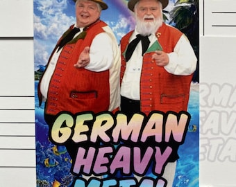 Postcard "German Heavy Metal"