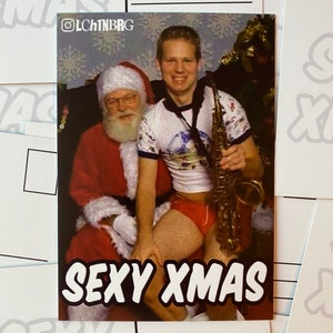 Postkarte „Sexy Xmas“