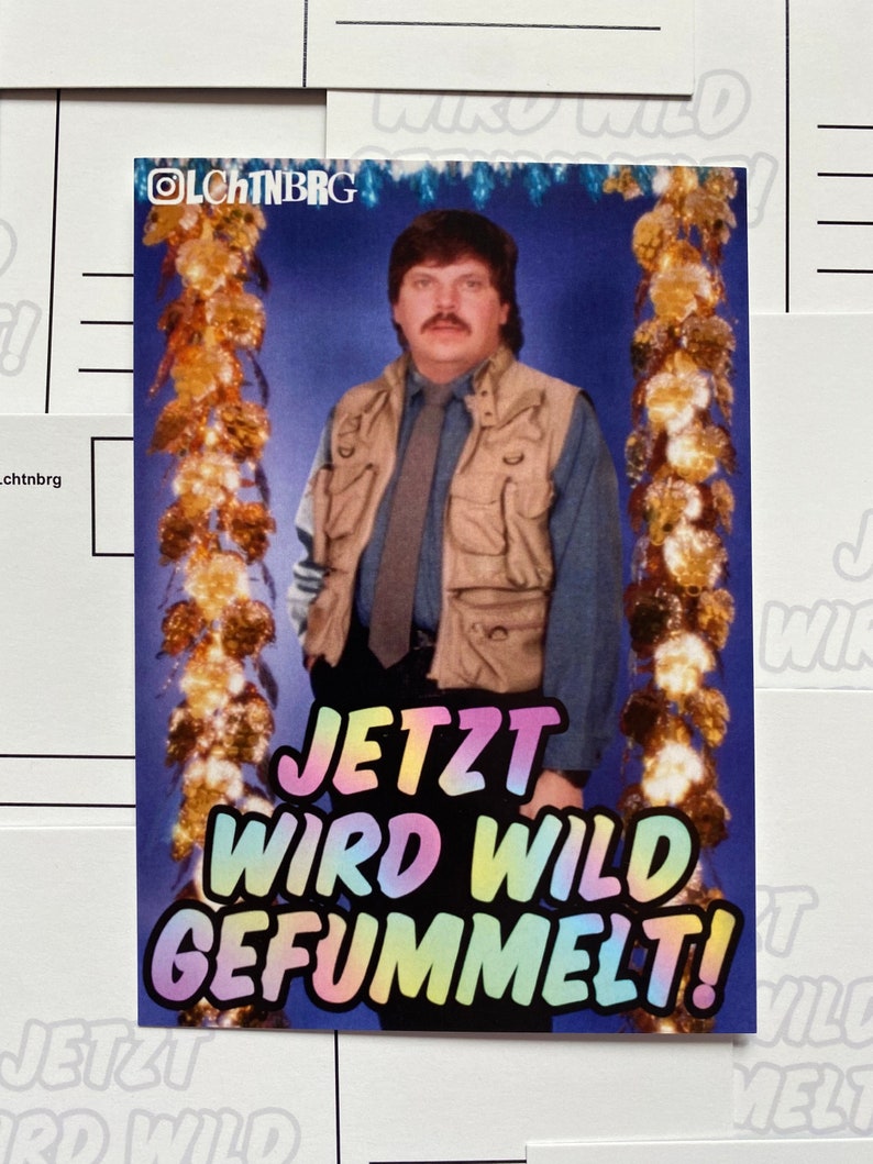 Postkarte Jetzt wird wild gefummelt Bild 1