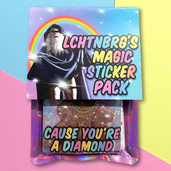 Paquete de pegatinas mágicas de Lchtnbrg