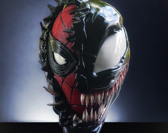 Venomized Spider-Man helmet