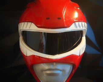 Red Ranger  3d Printed Helmet