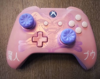 Contrôleur Majin Buu xbox one X / série X peint sur mesure